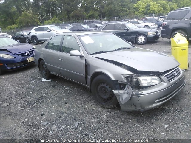 4T1BG22KX1U104550 - 2001 TOYOTA CAMRY CE/LE/XLE BEIGE photo 1