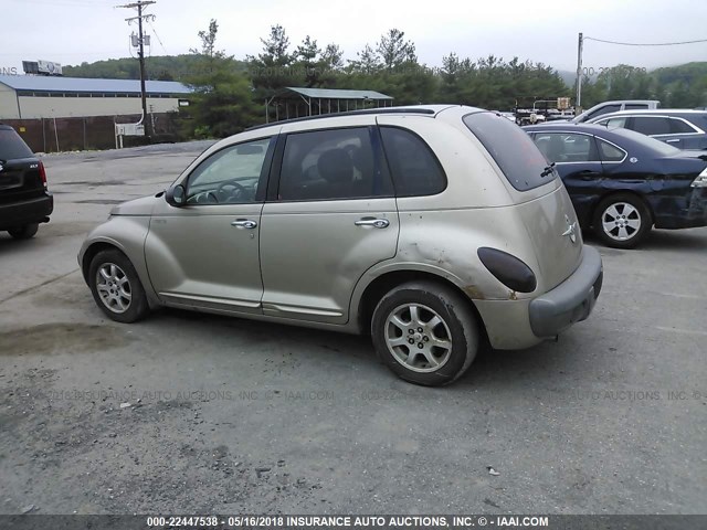 3C8FY68B22T255071 - 2002 CHRYSLER PT CRUISER LIMITED/DREAM CRUISER GOLD photo 3