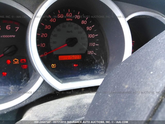 5TELU42NX6Z305063 - 2006 TOYOTA TACOMA DOUBLE CAB შავი ფოტო 7