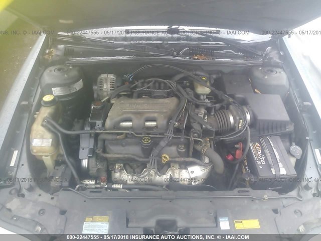 1G1NE52M1WY105671 - 1998 CHEVROLET MALIBU LS 浅蓝色 照片 10