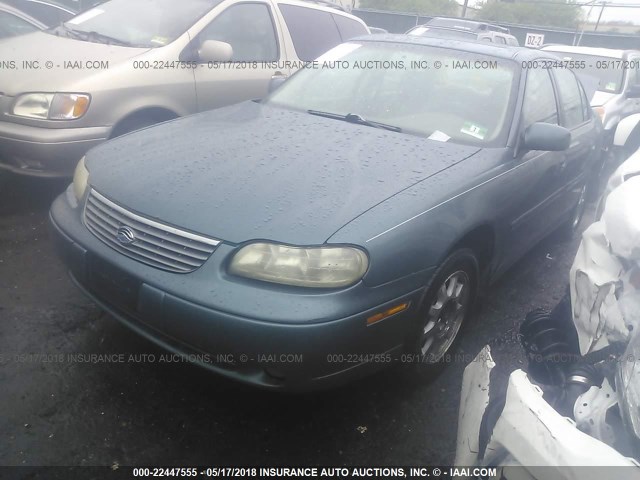 1G1NE52M1WY105671 - 1998 CHEVROLET MALIBU LS 浅蓝色 照片 2