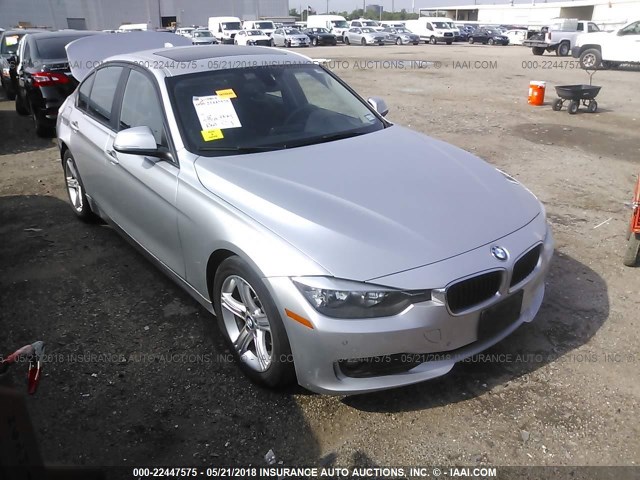 WBA3D3C55EK154299 - 2014 BMW 328 D SILVER photo 1