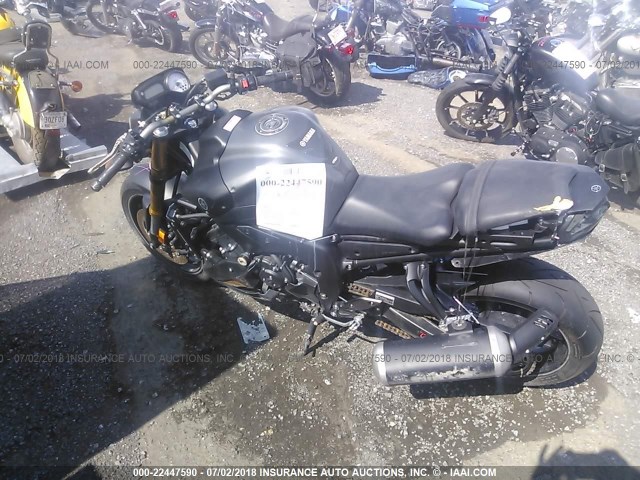 JYARN27E5CA001709 - 2012 YAMAHA FZ8 N BLACK photo 3