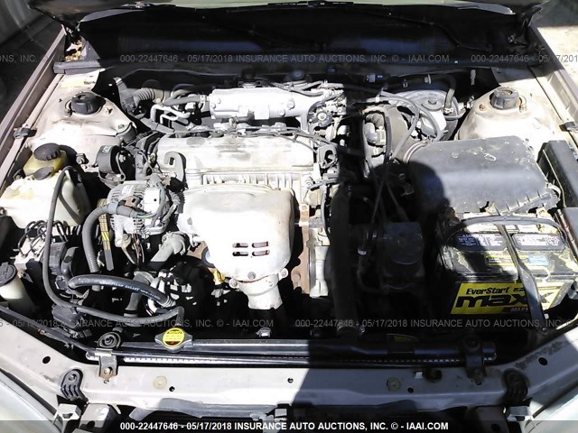 4T1BG22K0VU754705 - 1997 TOYOTA CAMRY CE/LE/XLE TAN photo 10