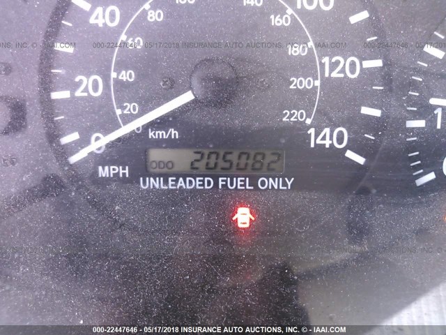 4T1BG22K0VU754705 - 1997 TOYOTA CAMRY CE/LE/XLE TAN photo 7