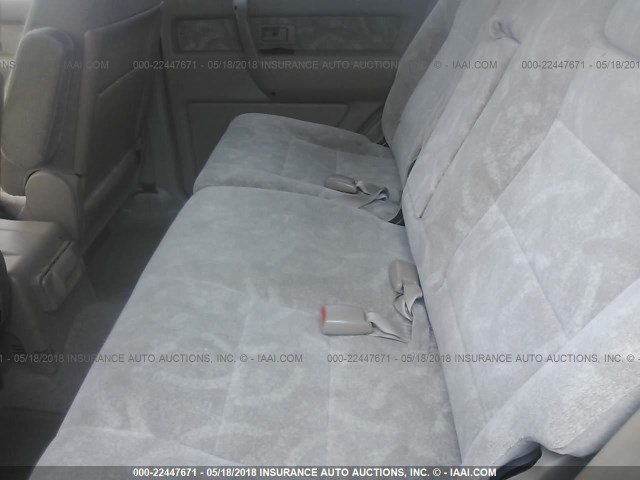 JACDJ58X117J10169 - 2001 ISUZU TROOPER S/LS/LIMITED 勃艮第红 照片 8