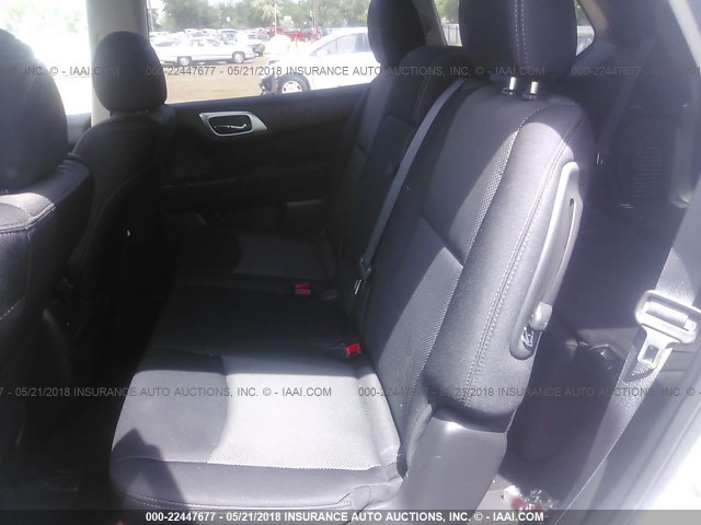 5N1DR2MM4HC648740 - 2017 NISSAN PATHFINDER S/SV/SL/PLATINUM 灰色 照片 8
