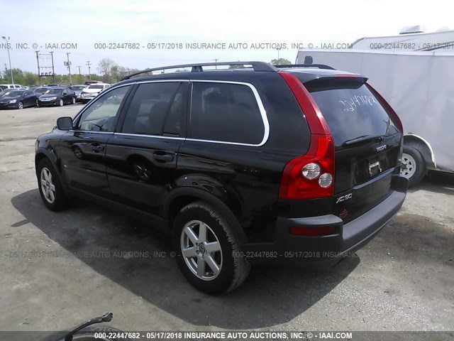 YV4CN592961246707 - 2006 VOLVO XC90 BLACK photo 3