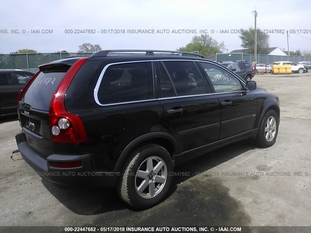 YV4CN592961246707 - 2006 VOLVO XC90 BLACK photo 4