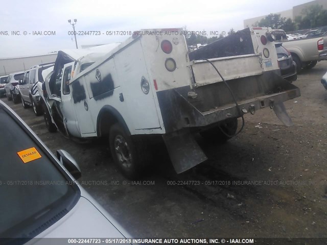 1FDSX35YX8EE36272 - 2008 FORD F350 SRW SUPER DUTY WHITE photo 3