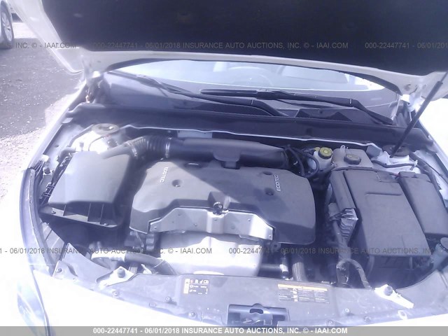 1G11B5SL0EF158760 - 2014 CHEVROLET MALIBU LS WHITE photo 10