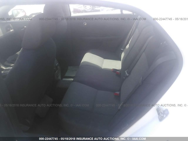 1G1ZC5EU2CF396935 - 2012 CHEVROLET MALIBU 1LT თეთრი ფოტო 8