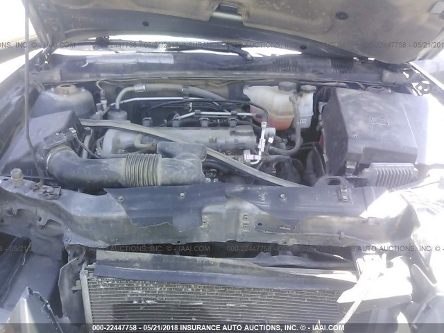 1G1ZS58F47F262322 - 2007 CHEVROLET MALIBU LS 灰色 照片 10