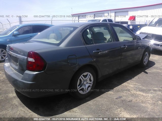 1G1ZS58F47F262322 - 2007 CHEVROLET MALIBU LS 灰色 照片 4