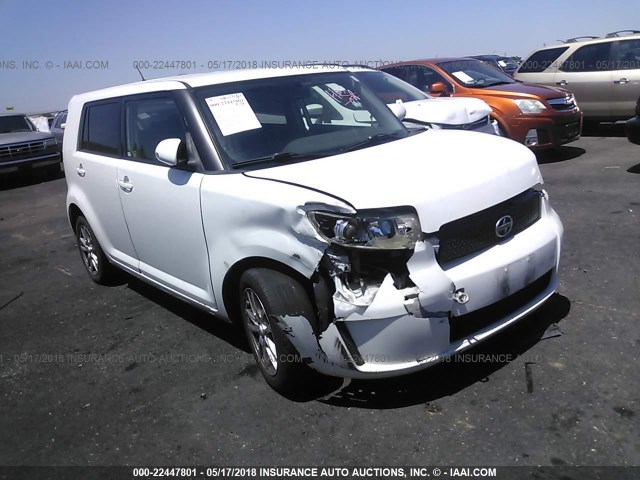 JTLKE50EX81048649 - 2008 TOYOTA SCION XB თეთრი ფოტო 1