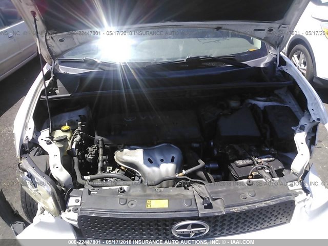 JTLKE50EX81048649 - 2008 TOYOTA SCION XB თეთრი ფოტო 10