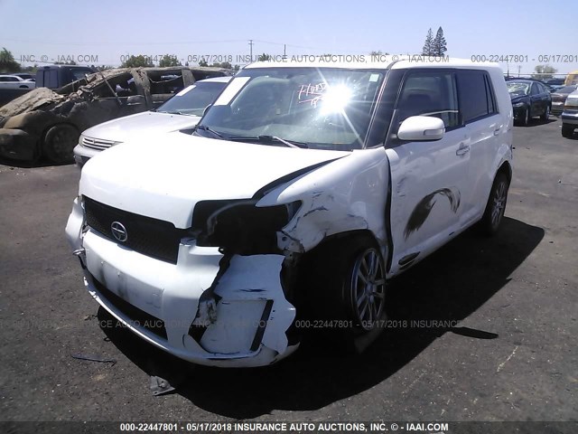 JTLKE50EX81048649 - 2008 TOYOTA SCION XB თეთრი ფოტო 2