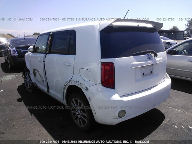 JTLKE50EX81048649 - 2008 TOYOTA SCION XB თეთრი ფოტო 3
