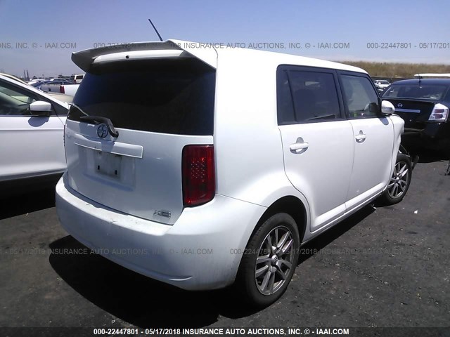 JTLKE50EX81048649 - 2008 TOYOTA SCION XB თეთრი ფოტო 4