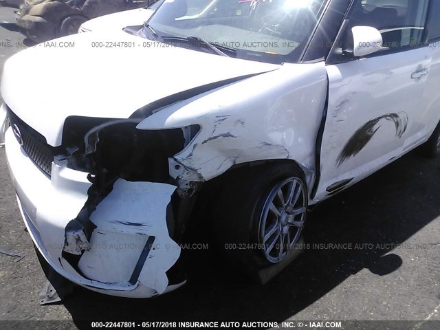 JTLKE50EX81048649 - 2008 TOYOTA SCION XB თეთრი ფოტო 6