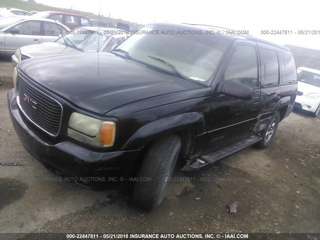 1GKEK13R6XR913291 - 1999 GMC DENALI BLACK photo 2