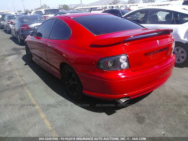 6G2VX12G24L214257 - 2004 PONTIAC GTO RED photo 3