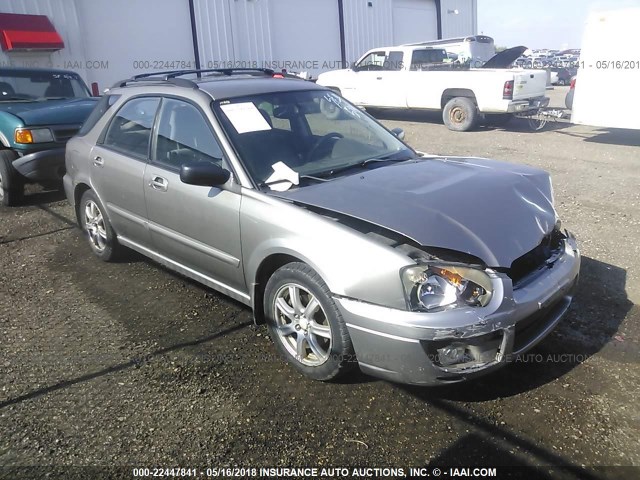 JF1GG68585H807121 - 2005 SUBARU IMPREZA OUTBACK SPORT/OUTBACK SPC SILVER photo 1