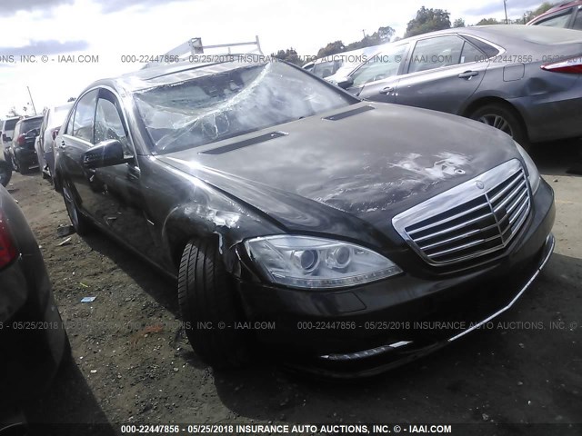 WDDNG7DB9CA419605 - 2012 MERCEDES-BENZ S 550 BLACK photo 1