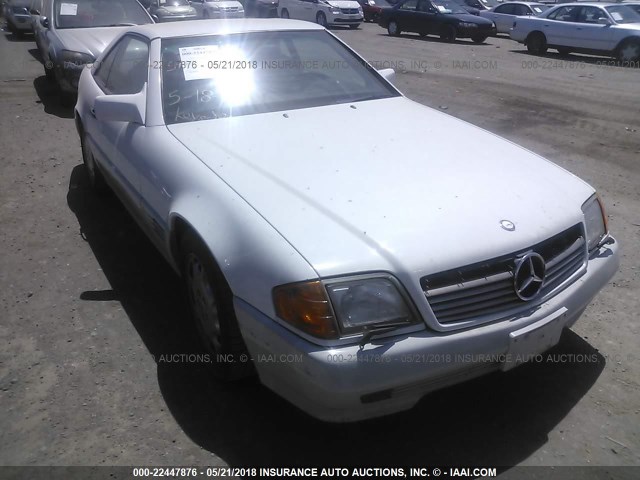 WDBFA63E1RF088390 - 1994 MERCEDES-BENZ SL 320 WHITE photo 1