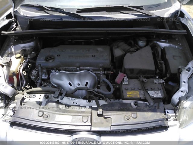 JTLZE4FE6DJ044690 - 2013 TOYOTA SCION XB SILVER photo 10