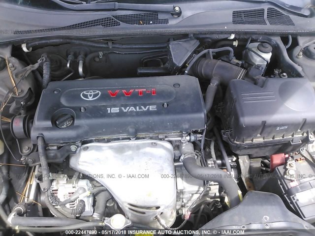 4T1BE32K53U772853 - 2003 TOYOTA CAMRY LE/XLE/SE GRAY photo 10