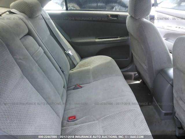 4T1BE32K53U772853 - 2003 TOYOTA CAMRY LE/XLE/SE GRAY photo 8