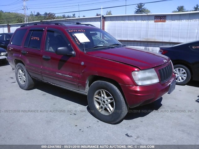 1J4GW48SX4C390422 - 2004 JEEP GRAND CHEROKEE LAREDO/COLUMBIA/FREEDOM RED photo 1