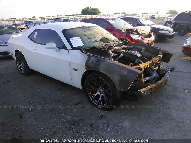 2C3CDZDJ6GH125524 - 2016 DODGE CHALLENGER SRT 392 WHITE photo 1