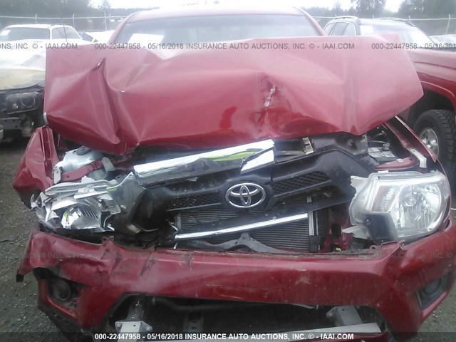 5TFTX4CN3CX017619 - 2012 TOYOTA TACOMA ACCESS CAB Rot Foto 6