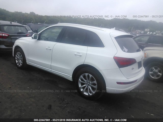 WA1LFAFP2DA015213 - 2013 AUDI Q5 PREMIUM PLUS WHITE photo 3