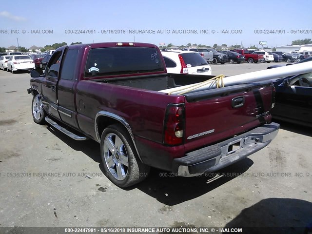 1GCEC19V64Z288948 - 2004 CHEVROLET SILVERADO C1500 MAROON photo 3