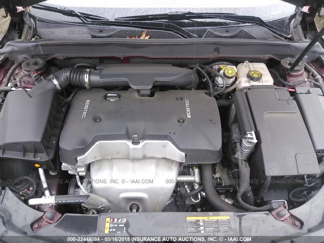 1G11C5SL1FF335296 - 2015 CHEVROLET MALIBU 1LT 勃艮第红 照片 10
