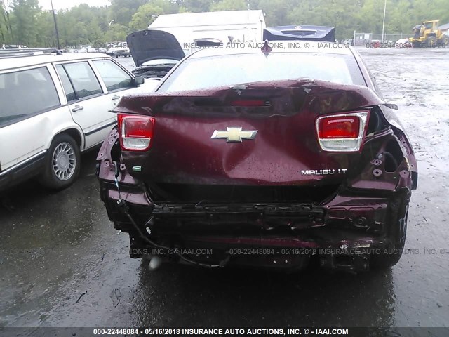 1G11C5SL1FF335296 - 2015 CHEVROLET MALIBU 1LT 勃艮第红 照片 6