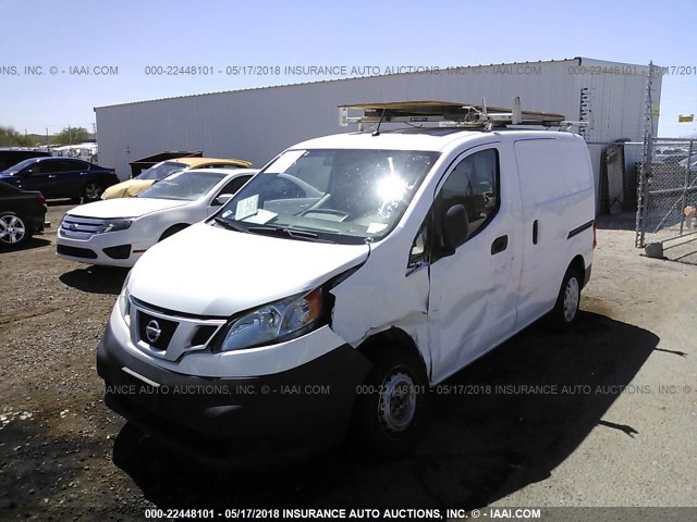 3N6CM0KN3DK695046 - 2013 NISSAN NV200 2.5S/2.5SV WHITE photo 2