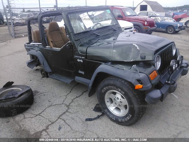 1J4FY29PXWP790545 - 1998 JEEP WRANGLER / TJ SE GREEN photo 1