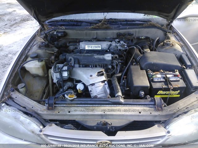 4T1BG12K3TU663287 - 1996 TOYOTA CAMRY DX/LE/XLE GOLD photo 10