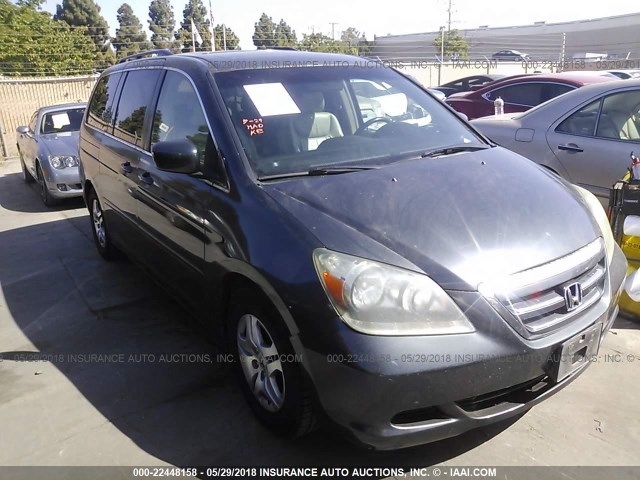 5FNRL387X6B015195 - 2006 HONDA ODYSSEY EXL Mavi foto 1