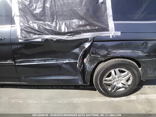 5FNRL387X6B015195 - 2006 HONDA ODYSSEY EXL Mavi foto 6