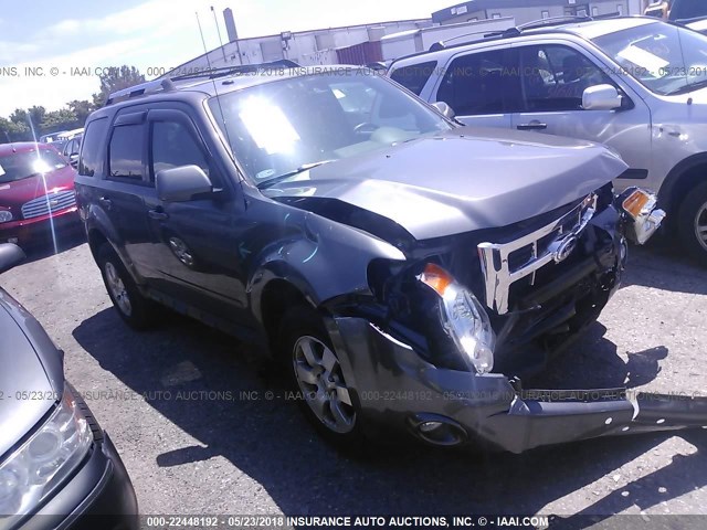 1FMCU9EG8CKC23239 - 2012 FORD ESCAPE LIMITED GRAY photo 1