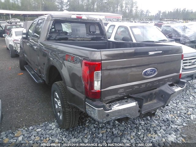 1FT7W2BT6HEE72198 - 2017 FORD F250 SUPER DUTY BROWN photo 3