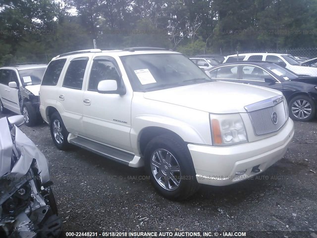 1GYEC63N35R256332 - 2005 CADILLAC ESCALADE LUXURY თეთრი ფოტო 1