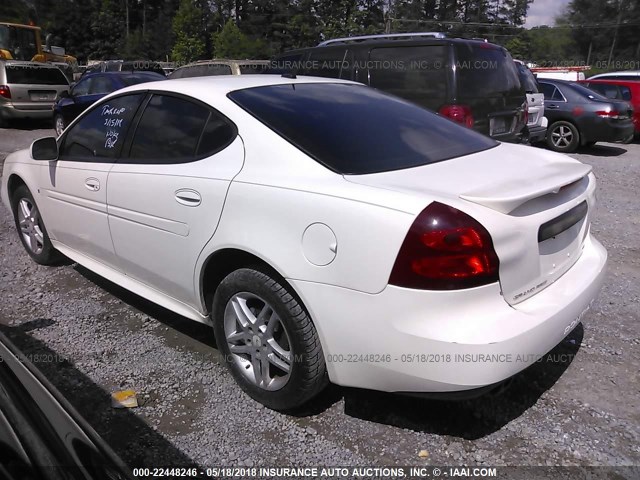 2G2WR584971108124 - 2007 PONTIAC GRAND PRIX GT WHITE photo 3