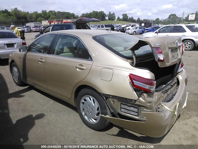 4T1BF3EK3BU163283 - 2011 TOYOTA CAMRY SE/LE/XLE TAN photo 3