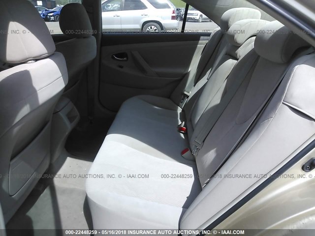 4T1BF3EK3BU163283 - 2011 TOYOTA CAMRY SE/LE/XLE TAN photo 8